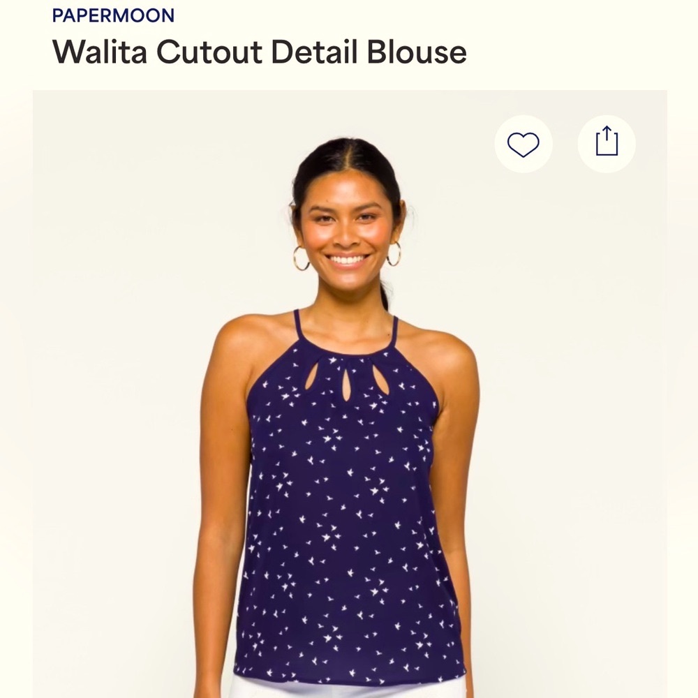 Walita Cutout Detail Blouse